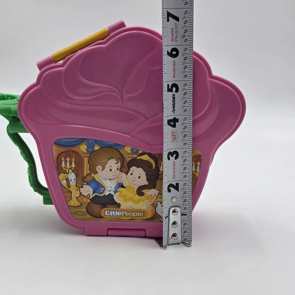 Fisher Price Little People Disney Princess Belle's Fold 'n Go Rose